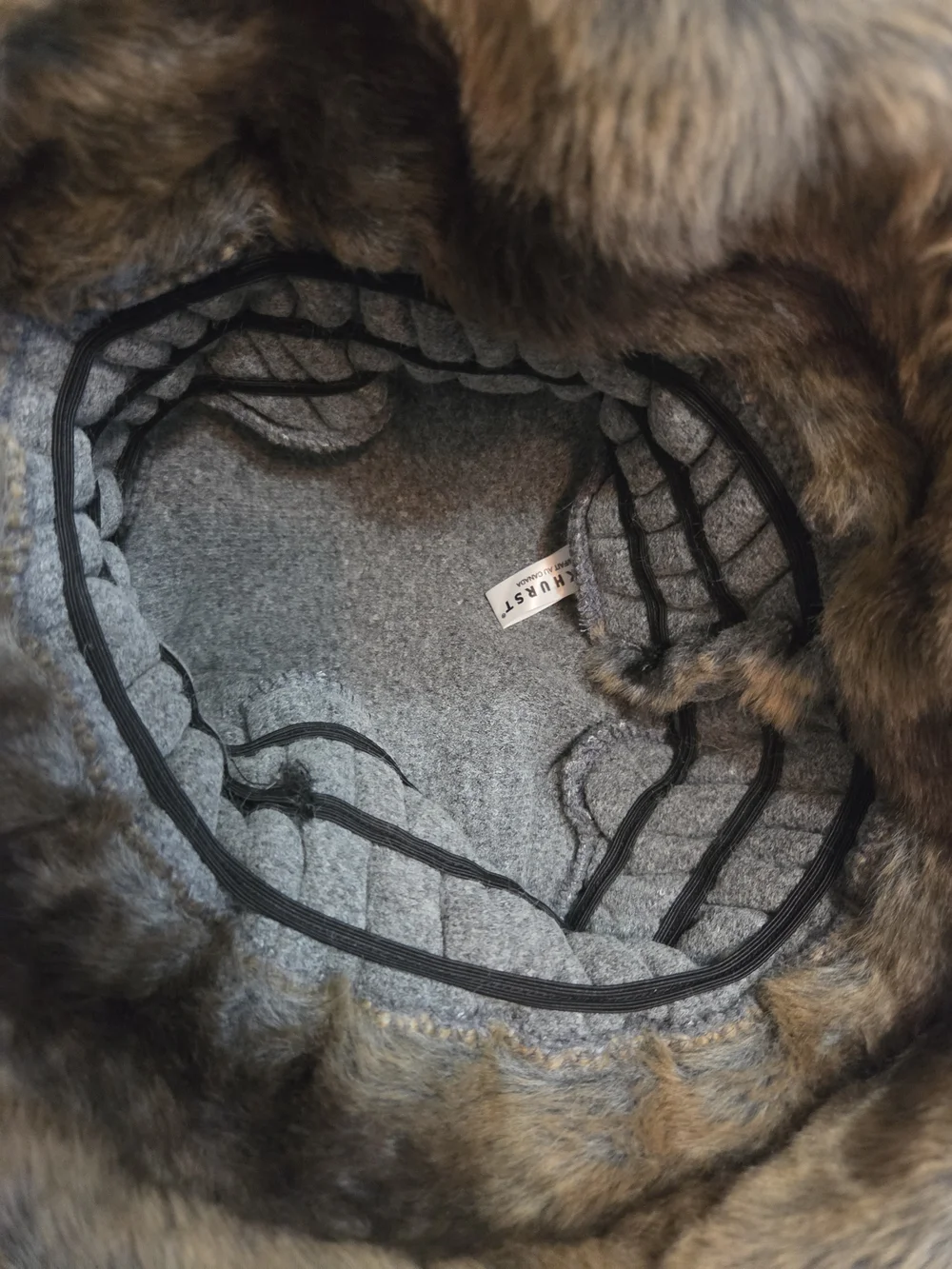 Parkhurst Brown Faux Fur Bucket Hat
